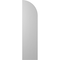 Ekena Millwork Americraft 4-Board (2 Batten) Wood Joined Board-n-Batten Shutters w/ Arch Top, ARW101BQ414X77PRH ARW101BQ414X77PRH - alternate 6